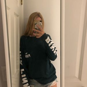 PINK dark green long sleeve!